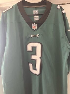 NFL Green Replica Jersey with NFL & Nike Labels